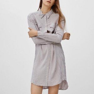 Aritzia | Wilfred Free | Flannel Linen Dress